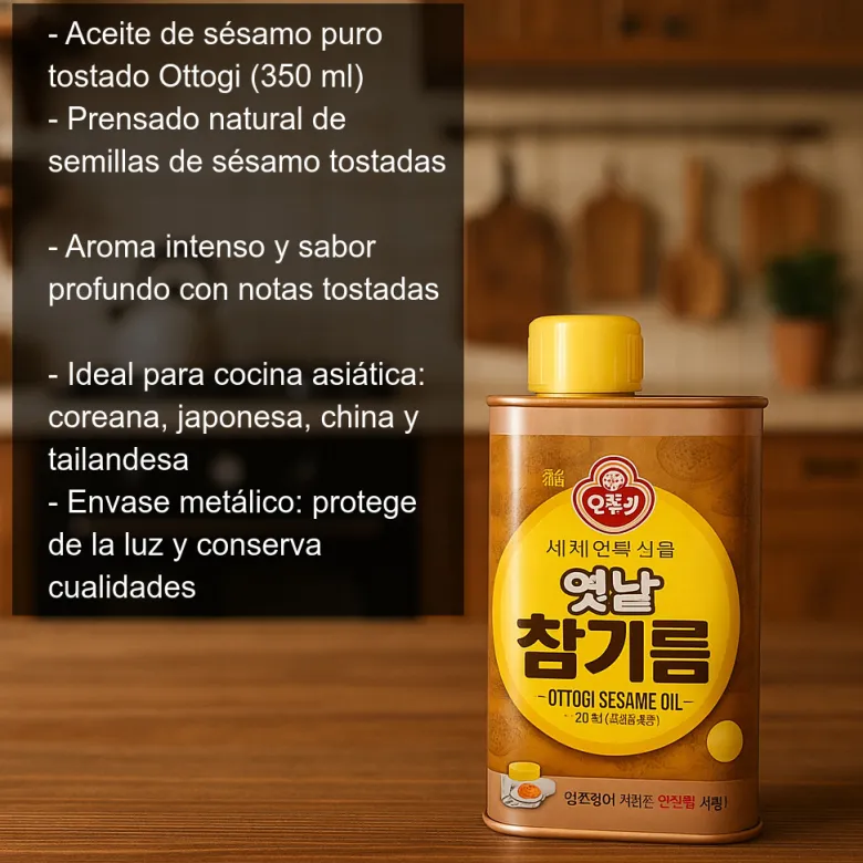 Aceite de Sésamo - 350ml