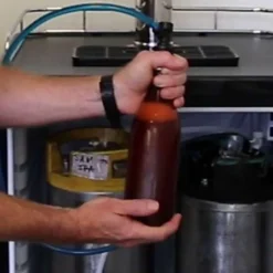 Adaptador conector barril a tubo o botella