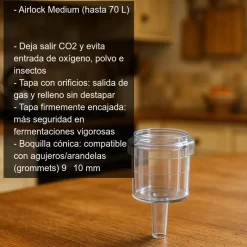 Airlock Medium - Hasta 70 l