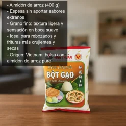 Almidón de arroz - 400g