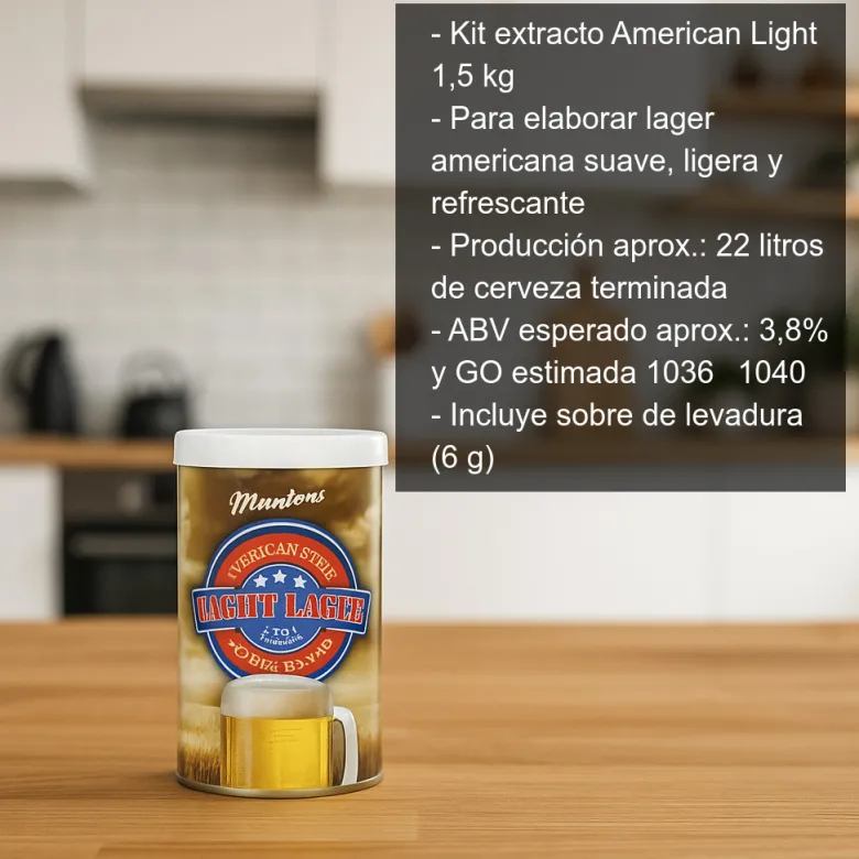 American light - 1,5 Kgr