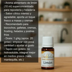 Aroma alimentario de limón - 10ml