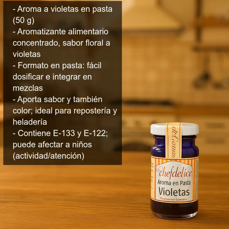 Aroma a violetas en pasta - 50g