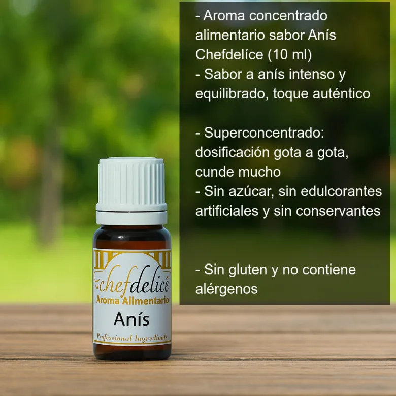 Aroma concentrado a Anís - 10ml