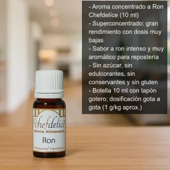 Aroma concentrado a Ron - 10ml
