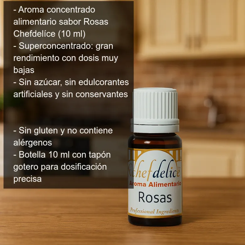 Aroma concentrado a Rosas - 10ml