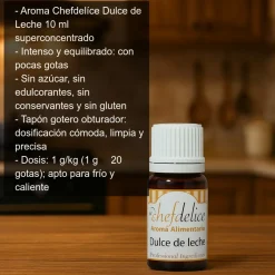 Aroma concentrado de Dulce de Leche - 10 ml