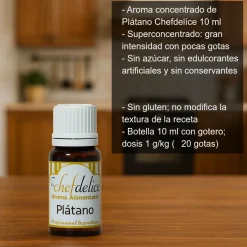 Aroma concentrado de Plátano - 10ml
