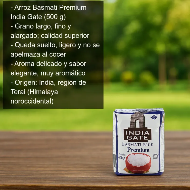 Arroz Basmati Premium - 500g