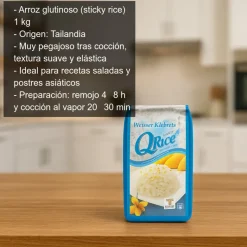 Arroz glutinoso - 1 Kg