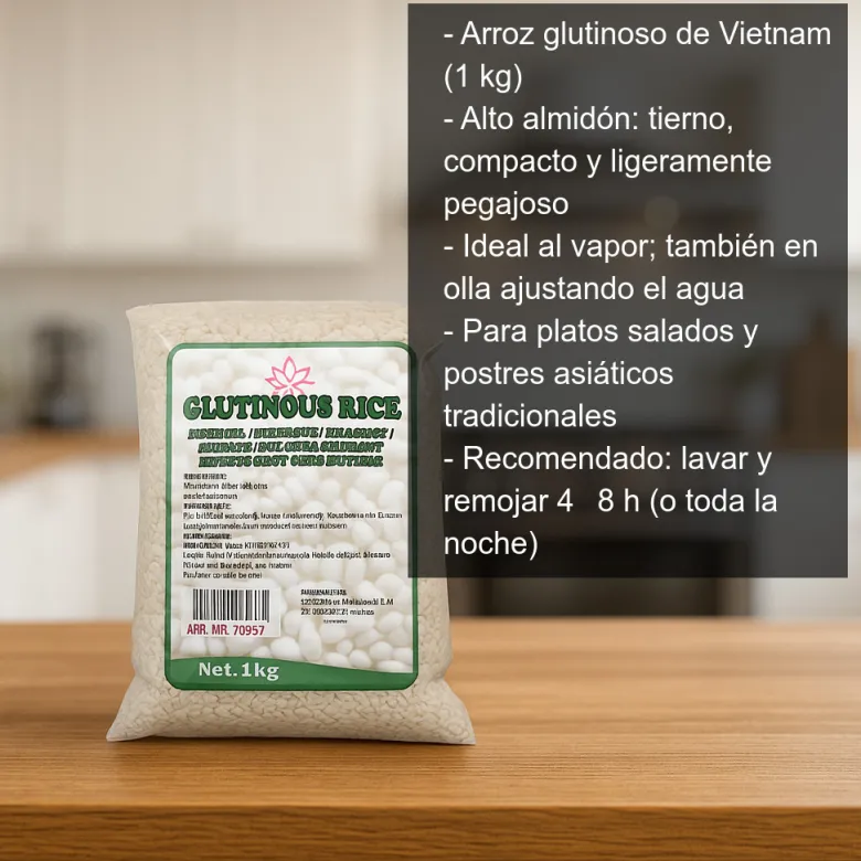 Arroz glutinoso - 1 Kg