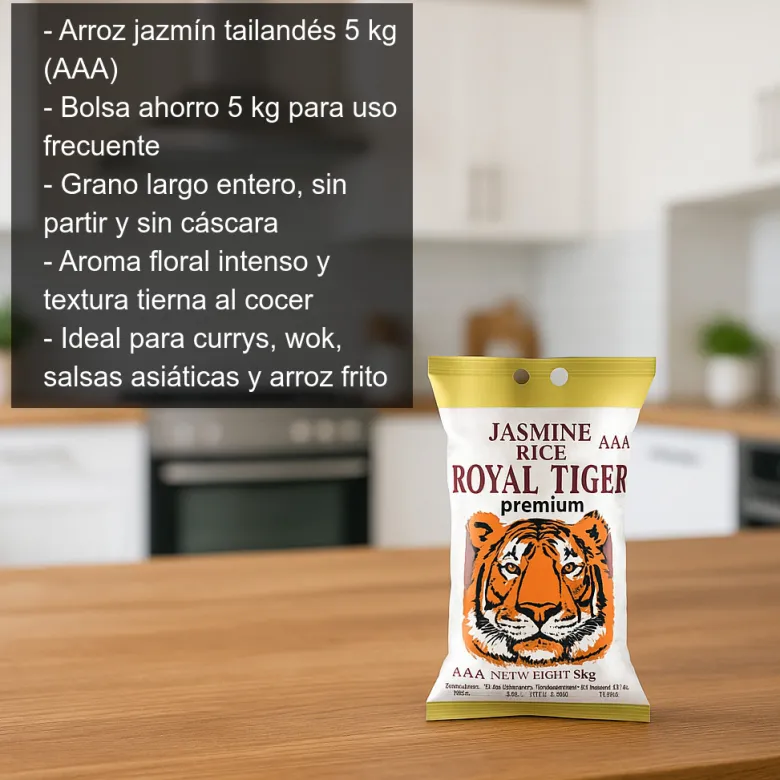 Arroz jazmín - 5Kg