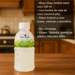 Bebida Mogu Mogu sabor a coco - 320 ml