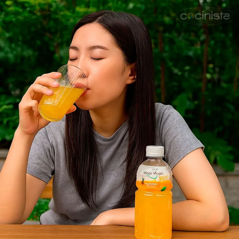 Bebida Mogu Mogu sabor a piña - 320 ml