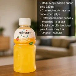 Bebida Mogu Mogu sabor a piña - 320 ml