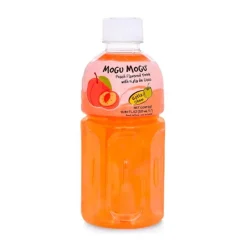 Bebida Mogu Mogu sabor melocotón - 320 ml