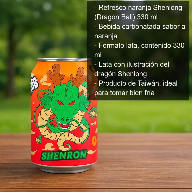 Bebida sabor a naranja - 330 ml