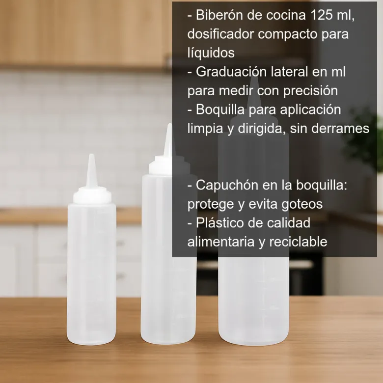 Biberón de cocina - 125 ml