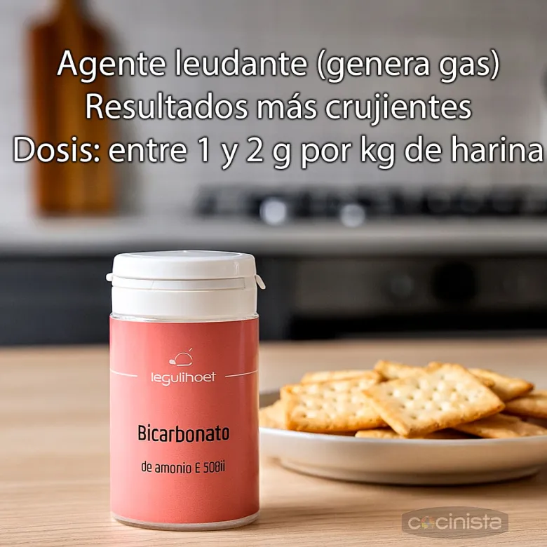 Bicarbonato de amonio - 80g