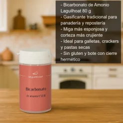 Bicarbonato de amonio - 80g