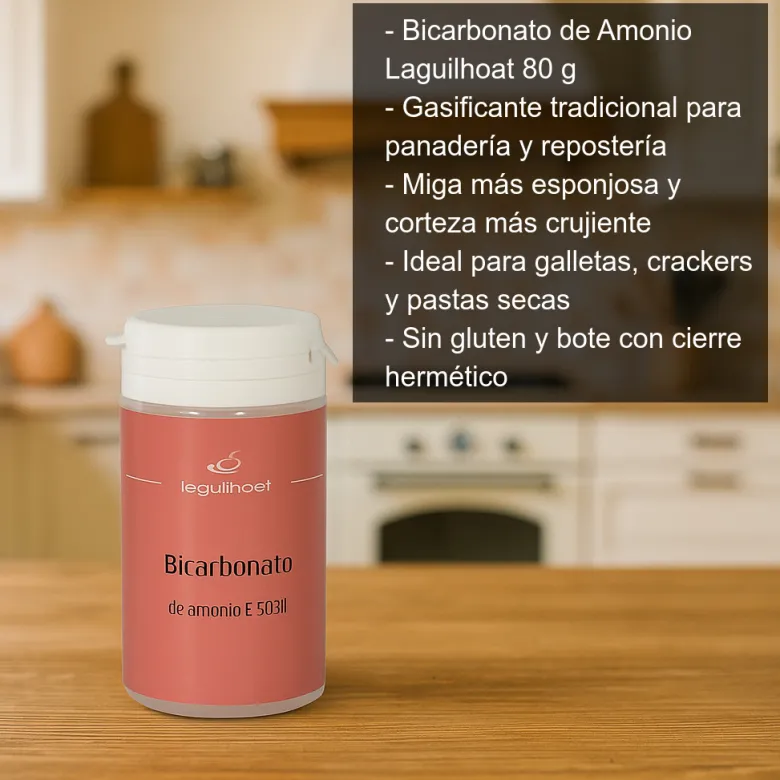 Bicarbonato de amonio - 80g