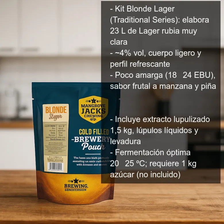 Blonde Lager (Traditional Series) - 23 l