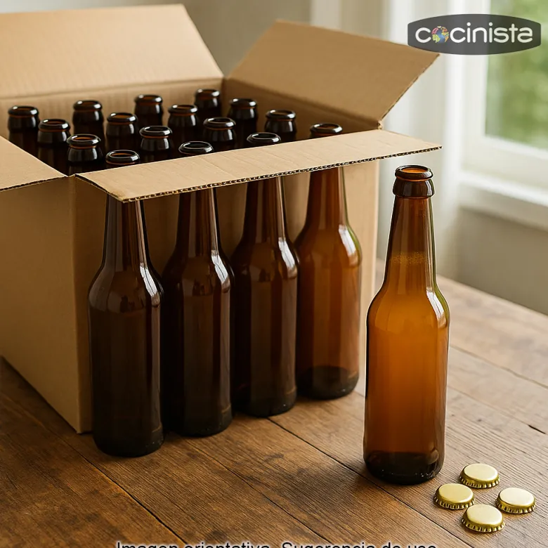 Botellas para cerveza de 33 cl - 25 uds