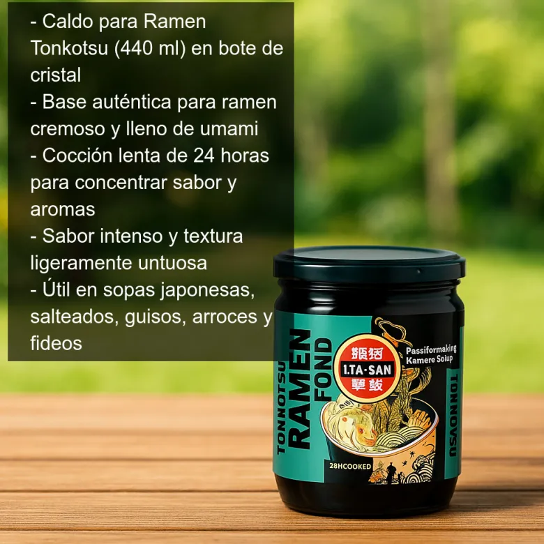 Caldo para Ramen Tonkotsu - 440 ml