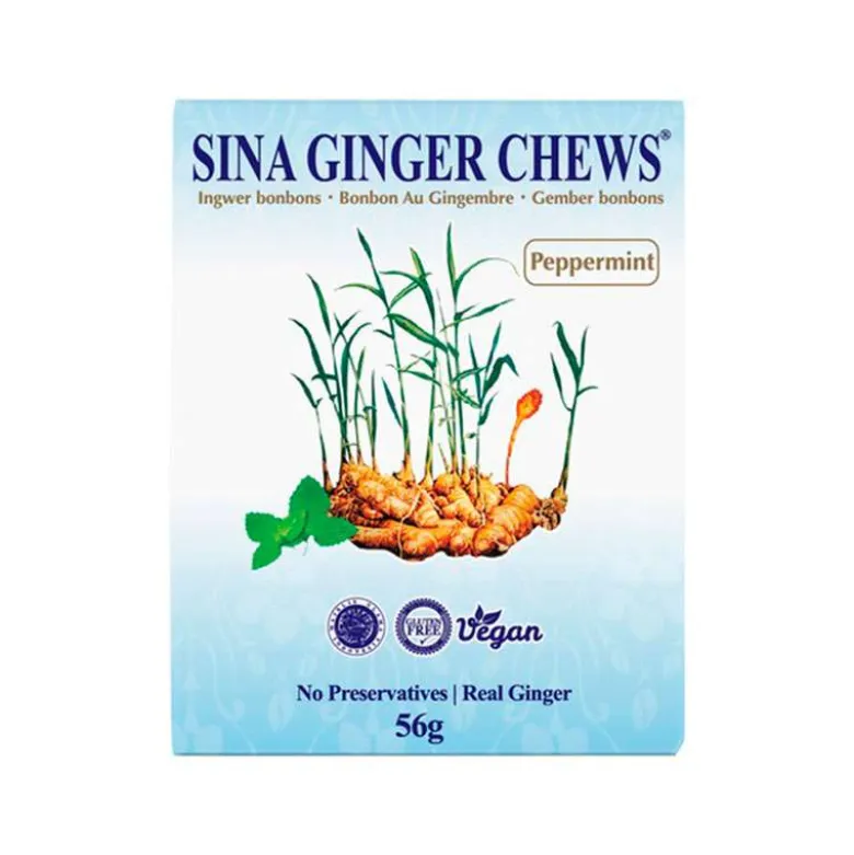 Caramelos de jengibre con menta - 56g