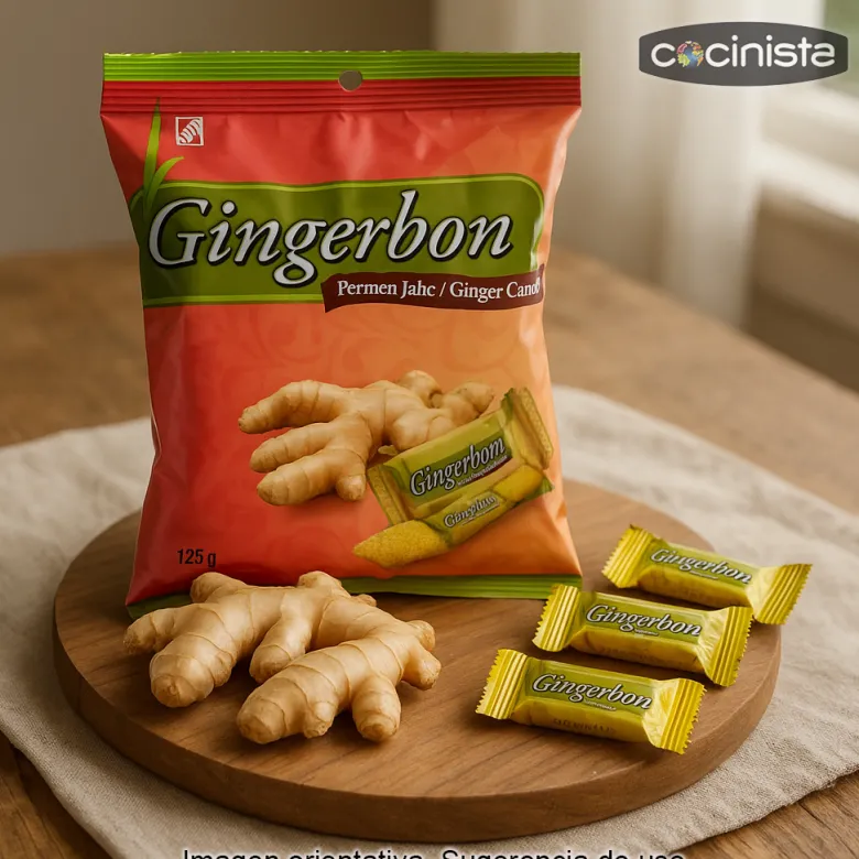 Caramelos de jengibre - 125g