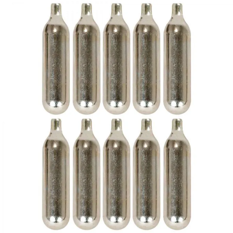 Cargas CO2 No roscadas - 8g x 10 uds