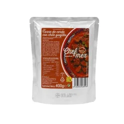 Carne preparada de cerdo con chile guajillo - 400g