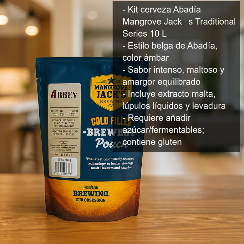 Cerveza de Abadía (Traditional Series) - 10 litros