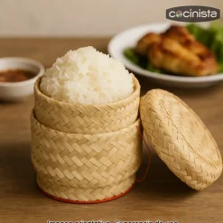 Cesta para arroz glutinoso - 13 cm