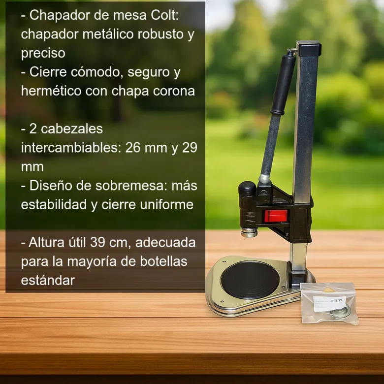 Chapador de mesa Colt - 26-29mm