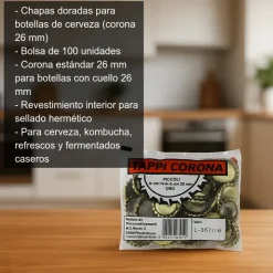 Chapas doradas - 100