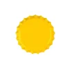 Chapas 26 mm amarillas - 100 uds