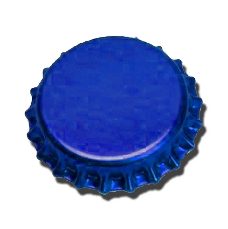 Chapas 26 mm azules - 100 uds