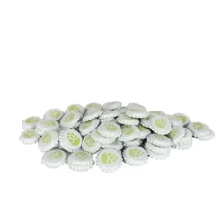 Chapas 26 mm blancas anti-O2 - 100 uds