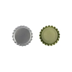 Chapas 26mm plata anti-O2 - 100 uds