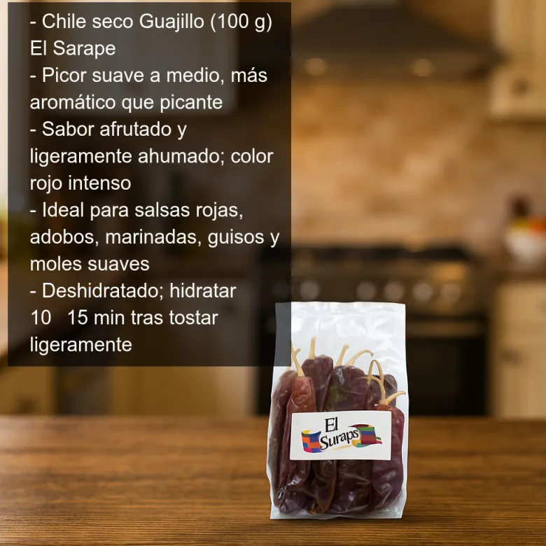 Chile Seco Guajillo - 100g