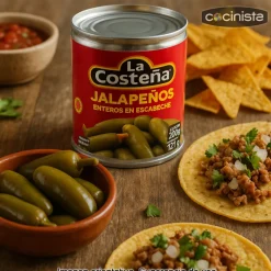 Chiles jalapeños enteros en escabeche - 220g
