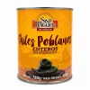 Chiles Poblanos enteros en salmuera - 780g