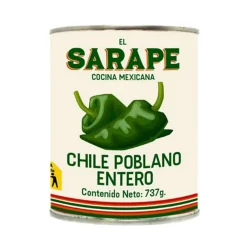 Chiles Poblanos Enteros - 737g