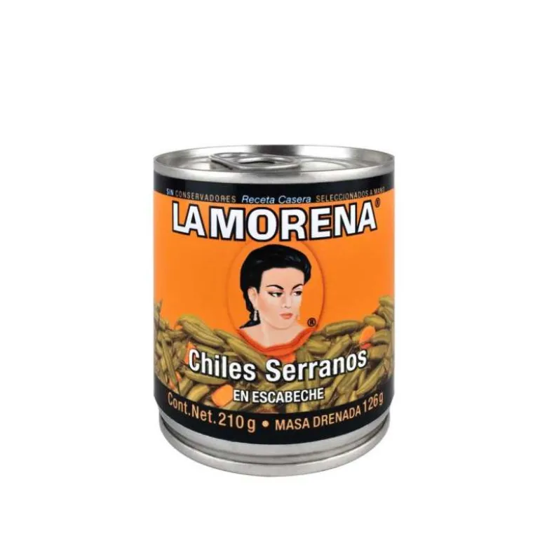 Chiles Serranos en escabeche - 200g