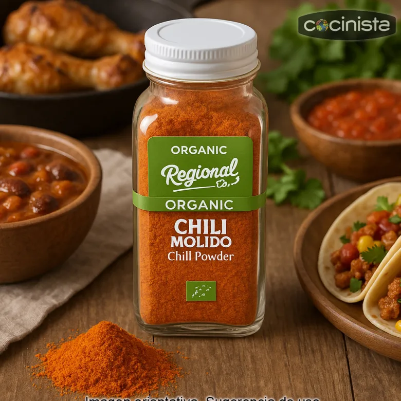 Chili Ecológico en Polvo - 70g