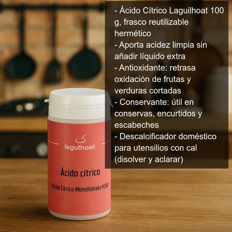 Ácido Cítrico - 100 g
