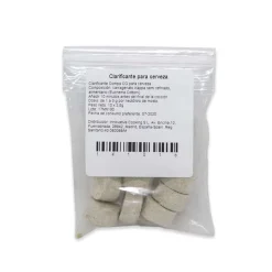 Clarificante para cerveza - 10 pastillas - 25 g