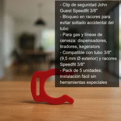 Clip de seguridad racores 3/8