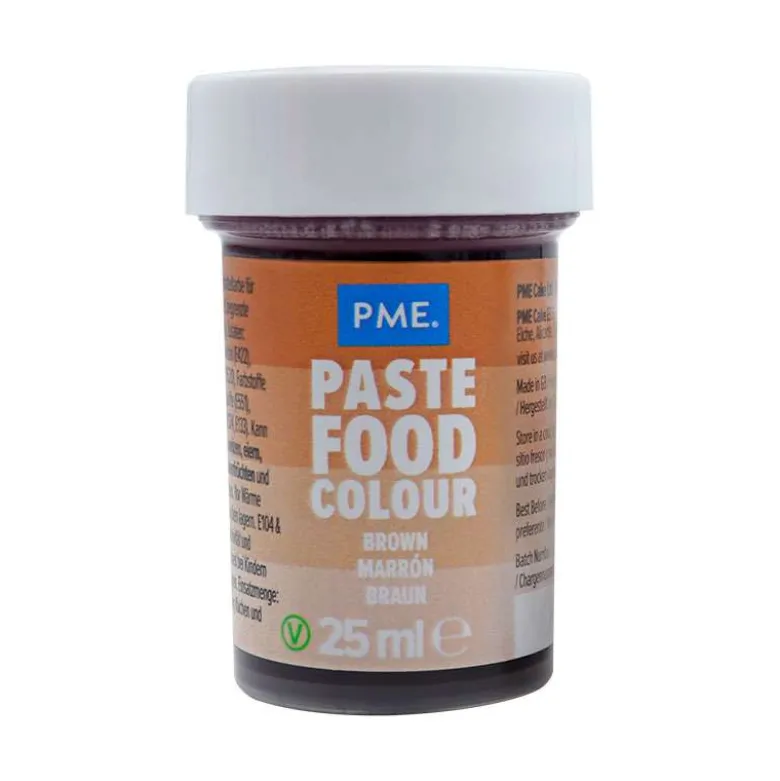 Colorante alimentario color marrón - 25g